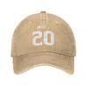 Vintage Czapka Baseballowa Diogo Jota dla Unisex Kobiet Zniszczona Wypłukana Snapback Kapelusz Piłka Nożna Piłka Nożna Aktywności na Świeżym Powietrzu Regulowane Czapki