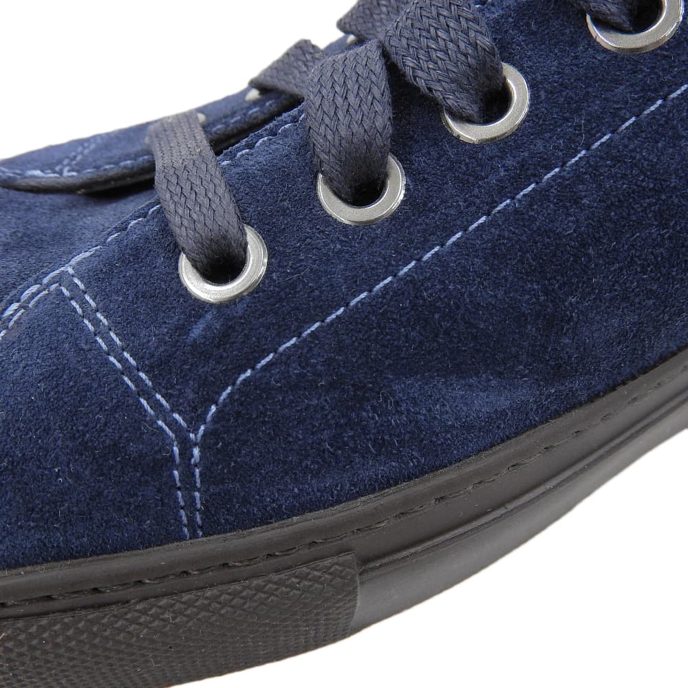 lobb's Men's velour lace-up shoes, navy, size 42, IMLB602 shoes 42 NavyUsed