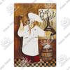 Putuo Decor Chef Metal Painting Retro Tin Sign Cook Kitchen Vintage Wall Decor Restaurant Diner Bistro