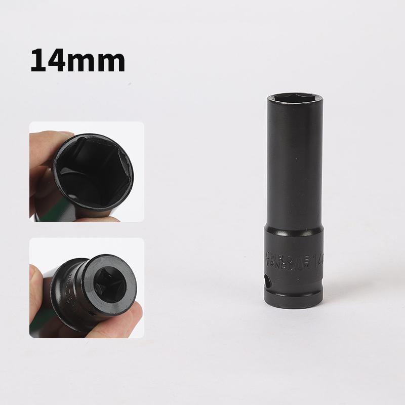 10Pcs 1/2 Inch Drive Metric Impact Socket Set Deep Universal For Pneumatic Air Tools