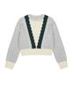 LARTIGENT L6 Cable Color Knit(Gray)