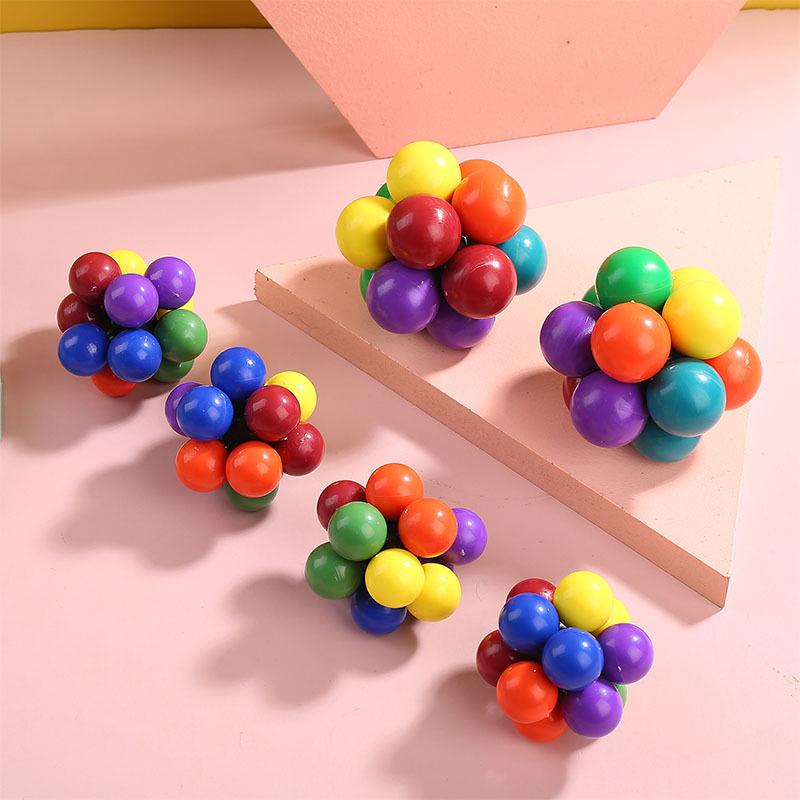 1Pc Variety Bead Decompression Atomic Ball Decompression Toy Molecular Ball  Exotic Toy