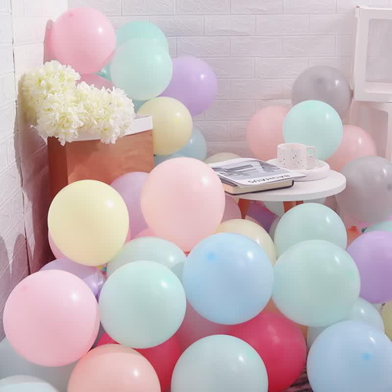 Xinkai Thickened Macaron Balloon Party Set