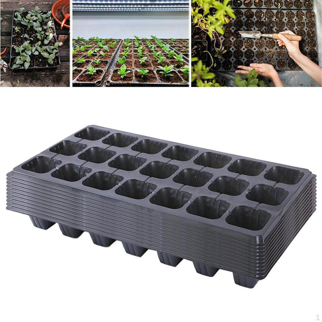 10 Children's Seed Trays with Holes