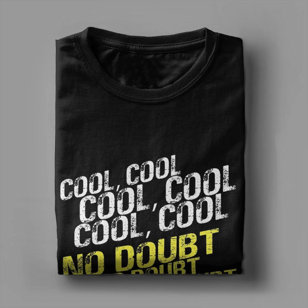 Amazing Brooklyn 99 TShirt for Unisex Women Round Neck T Shirt Cool No Doubt Short Sleeve Tees Summer Clothes