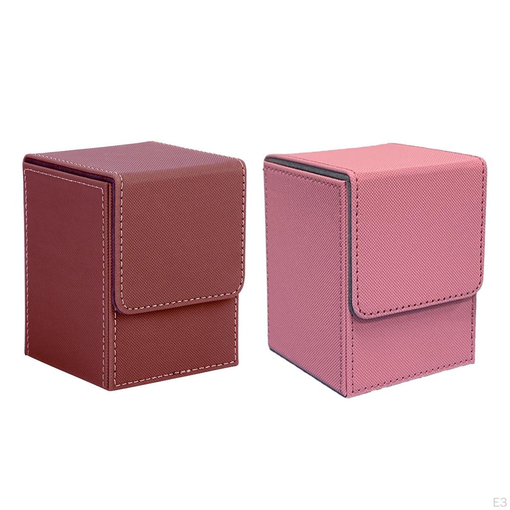 Boîte à Cartes, Organisateur de Rangement, Étui Support, Contenant pour Cartes à Collectionner, Durable