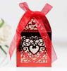 Ivory Heart-Shaped Wedding Candy Box for Chocolates