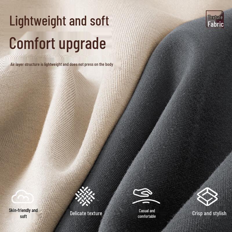 Jeep Men's Round Neck Air Layer Sweatshirt