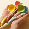 Hand Painted Kitchen Accessories Multicolor Kitchenware Cereal Ceramic Soup Spoon  Home