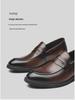 Men's Luxury Height-Enhancing Slip-On Leather Loafers