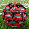 Among Us Print Size 5 Soccer Ball, Standard Match Football for Sports Game and Team Practice, Ideal Gift for Soccer Fans