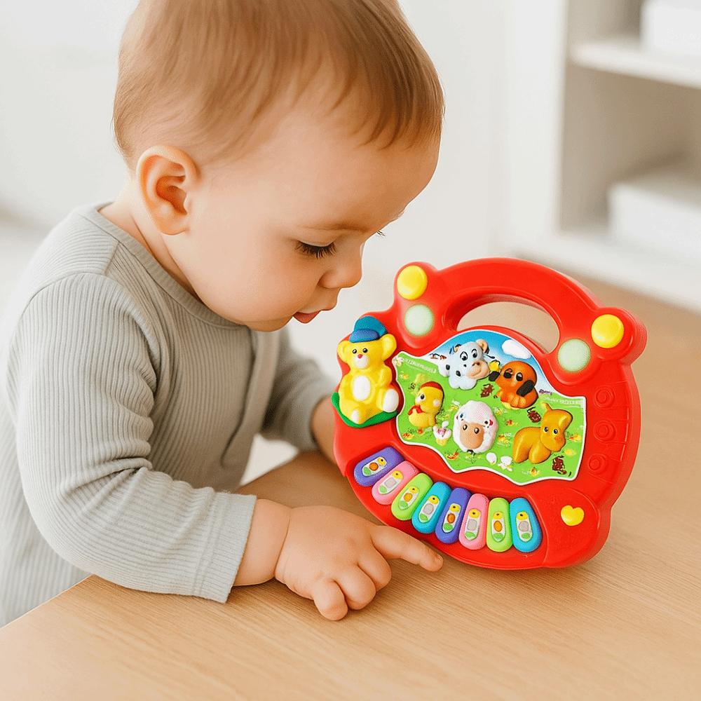 Simulation Kids Piano Keyboard Toy Plastic Kids Electronic Piano Toy  Intelligent Development