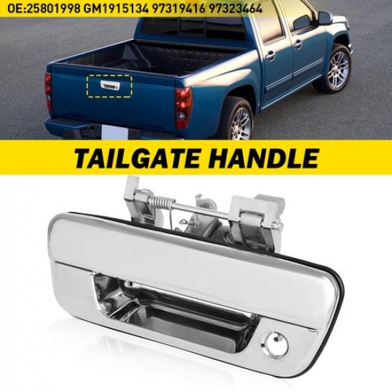 Rear Tailgate Gate Tail Latch Handle for 2004 - 2014 Chevy Colorado GMC Canyon
