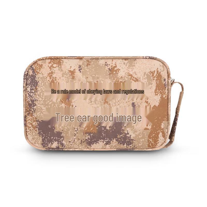 Camouflage Driving Travel Document Bag