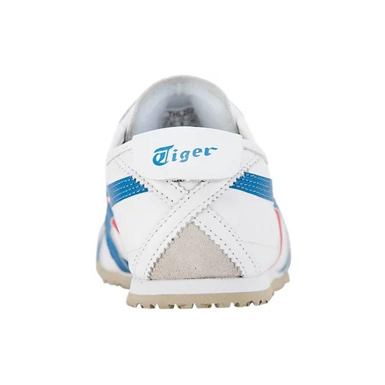 ONITSUKA TIGER Mexico 66 Leather Comfortable Versatile Running Shoes Lightweight Durable Shock Absorption Support Low Top Casual Shoes THL202-0146