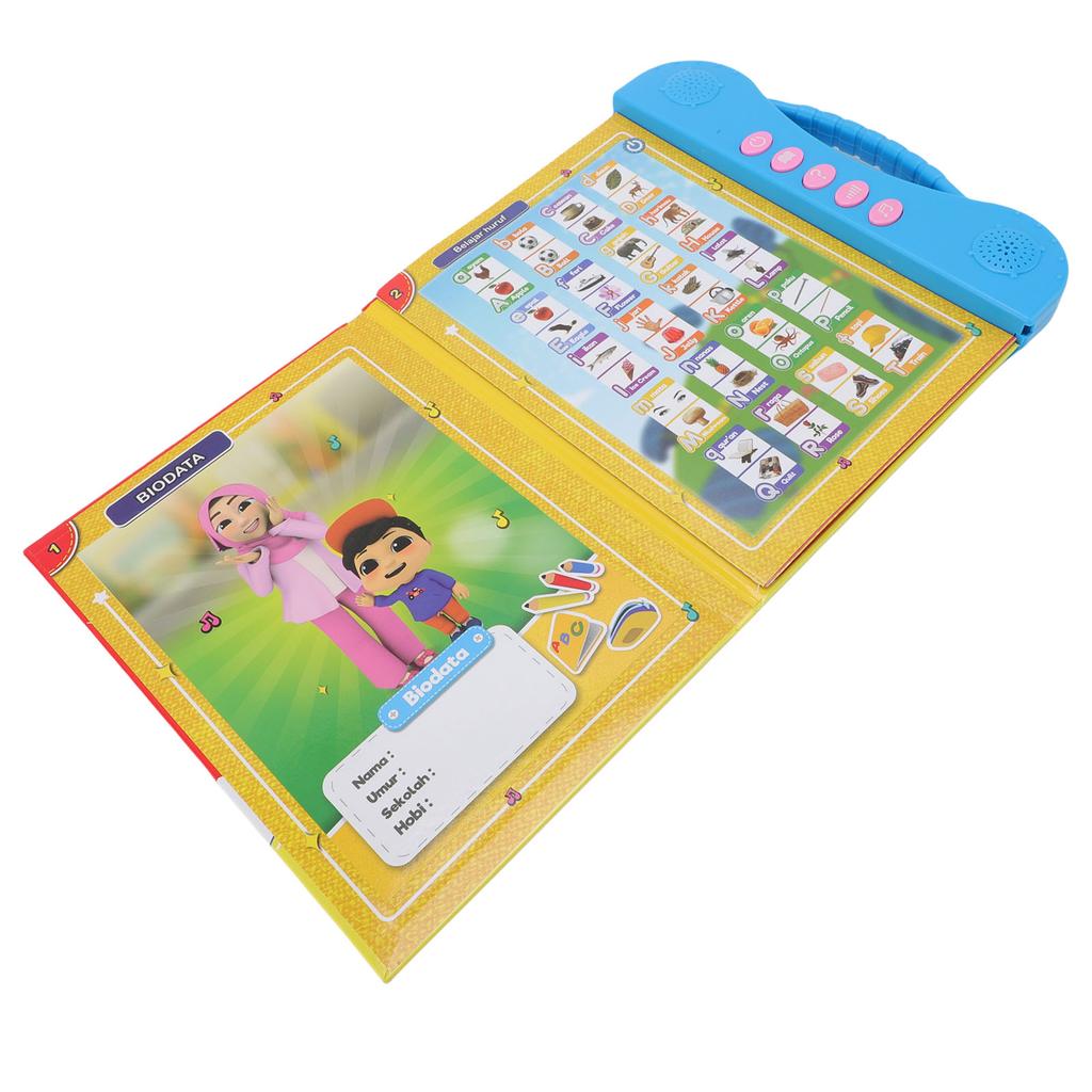 Children Electronic Book Interactive Audio Sound Book Early Learning Educational for Home and