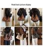 Korean Style Large Capacity Polka Dot Canvas Shoulder Bag for Women