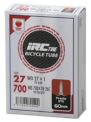 IRC Duše na kolo WO Presta Dlouhý ventilek 60mm 1 kus 27×1 700×18C-26C