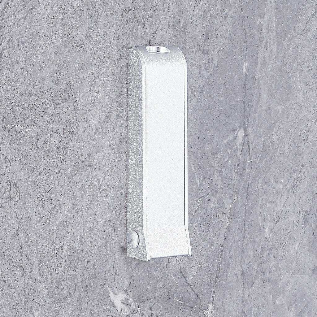 3x Wall Mount hanger Bathroom Coat Hook , Silver