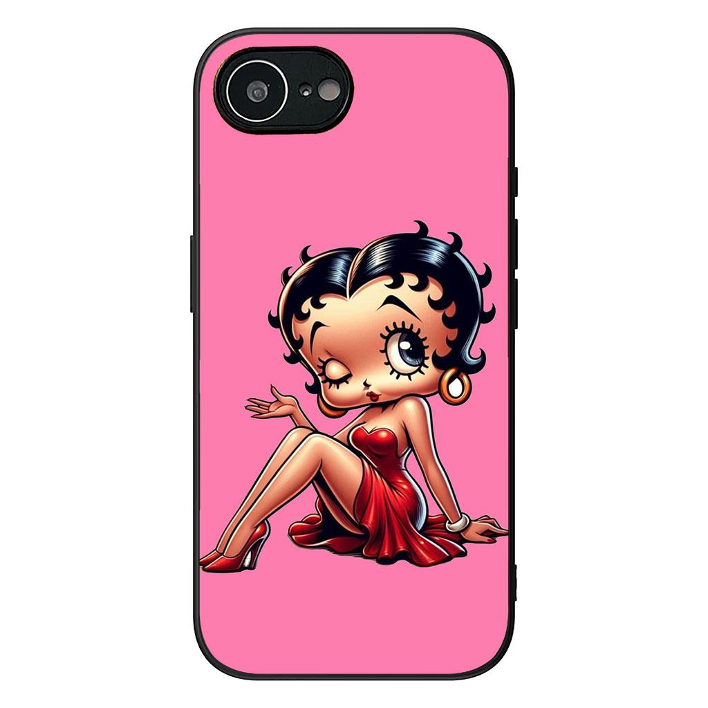 

Lovely B-Bettys Cartoon B-Boops Casing Phone Cover for OPPO A18 A80 A40 A60 A38 A79 A15 A16 A17 A58 A78 A57 A53 A40M Case OPPO A60 4G