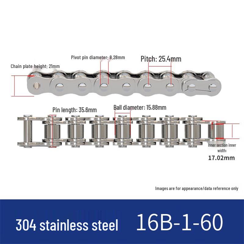 304 Stainless Steel Conveyor Chain