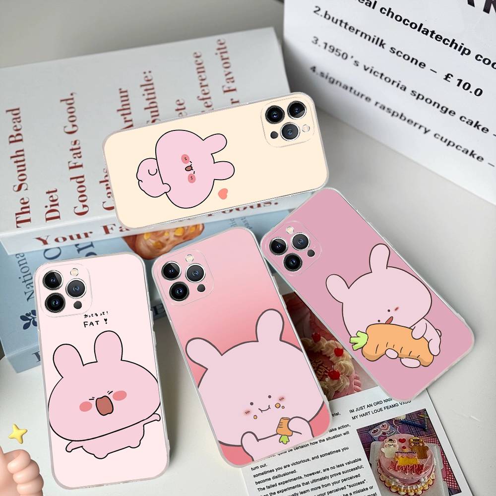 Cartoon A-Asamimichan Phone Case For iPhone 17 16 14 11 12 13 15 Pro Max 14 Plus 17 Air Cover