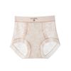 Big Size Female Summer Thin Sexy Lace Mulberry Silk Extension Crotch Without Mark in High Waist Triangle Briefs