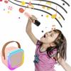 Bezprzewodowy Przenośny Zestaw Do Karaoke Głośnik Bluetooth + 2X Mikrofon