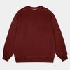 Heavyweight Cotton Crewneck Sweatshirt with Logo for Autumn/Winter Corporate Events and Class Uniforms.
