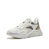 Anta Little Millennium Fabric Synthetic Leather Rubber Summer Low-Top Casual Shoes Men sneaker White Green 912638811-1