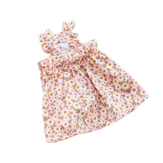 

Puppy Clothes Outing Sun Protection Fashion Pet Floral Suspender Skirt for Female XL