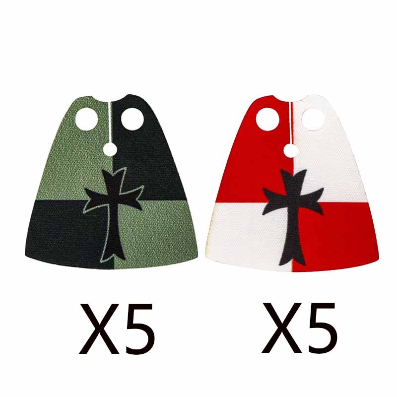 Medieval Military Soldier Building Blocks Castle Dark Dragon Knight Wolf Warrior Waffen DIY Cloaks Helmet Armor Sword Brick Toys