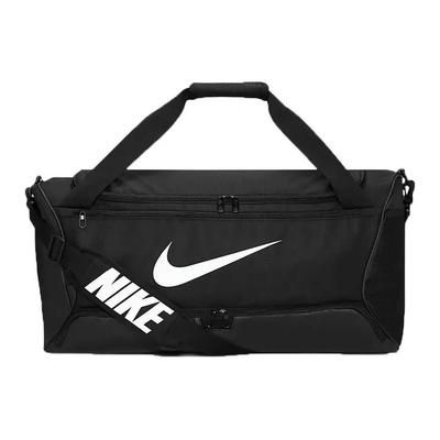 Nike 60L Πολυεστερικό Χειροποίητο Τσαντάκι, Τσάντα Ώμου/Χιαστί, Τσάντα Αποσκευών, Τσάντα Ταξιδιού Unisex Μαύρο Casual DH7710-010