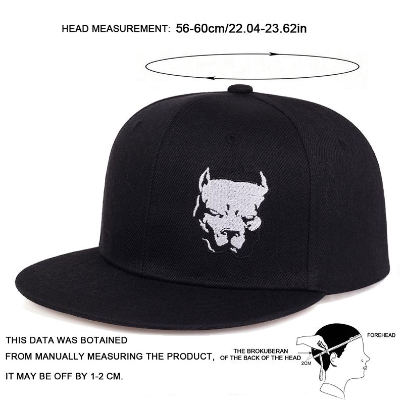 And Women Dog Head Embroidery Hip Hop Hat Outdoor Use Adjustable Sunscreen Leisure Hat Spring Autumn Travel Tourism Vacation 1Piece For Men