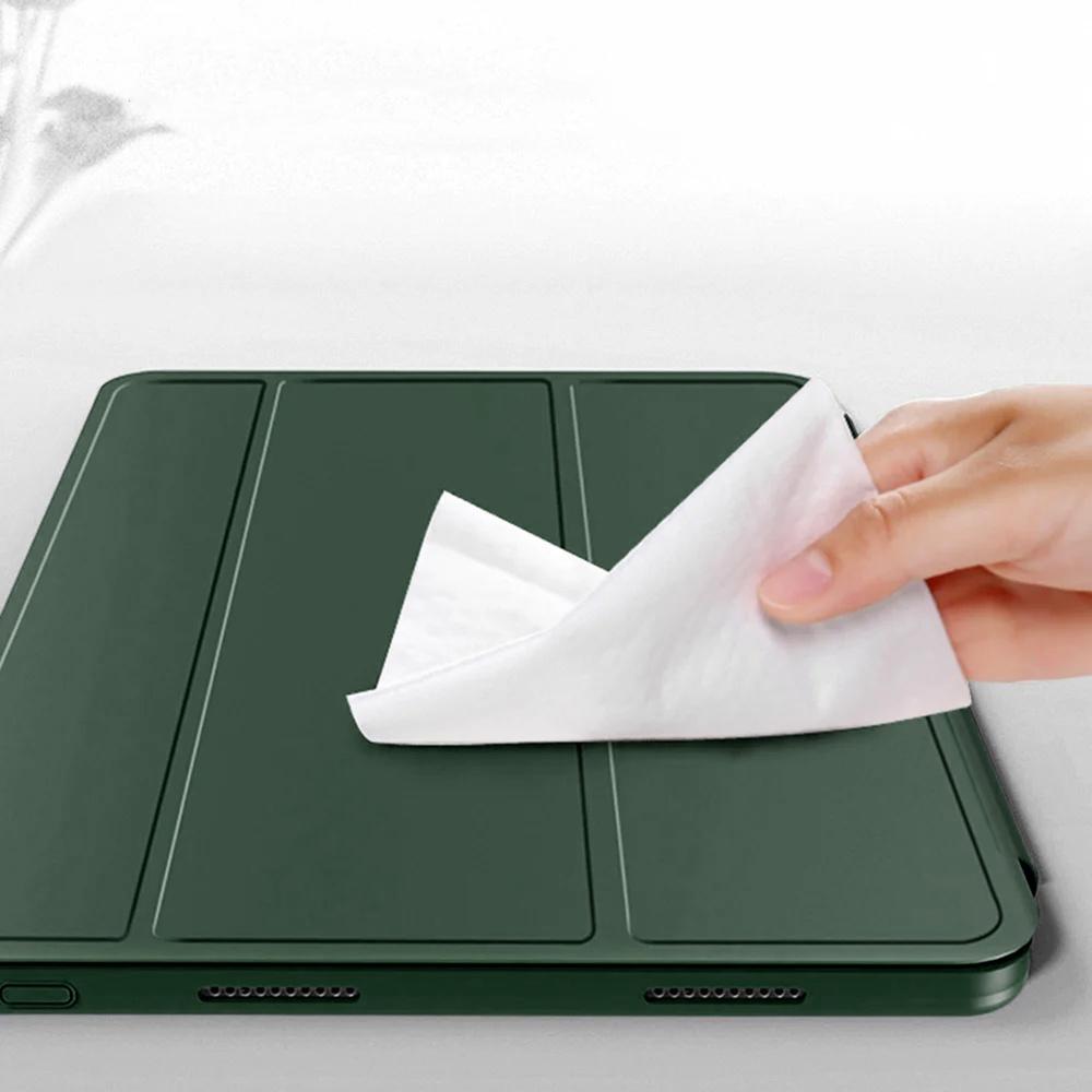 Etui Smart Pencil Apple Ipad 10.9 10 Gen 2022 / Ipad 11 A16 11Gen 2025 -D.green