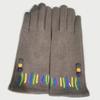 Thickened  Gloves Full Finger Winter Mittens Simple Women Suede Velvet  Gloves  Cycling