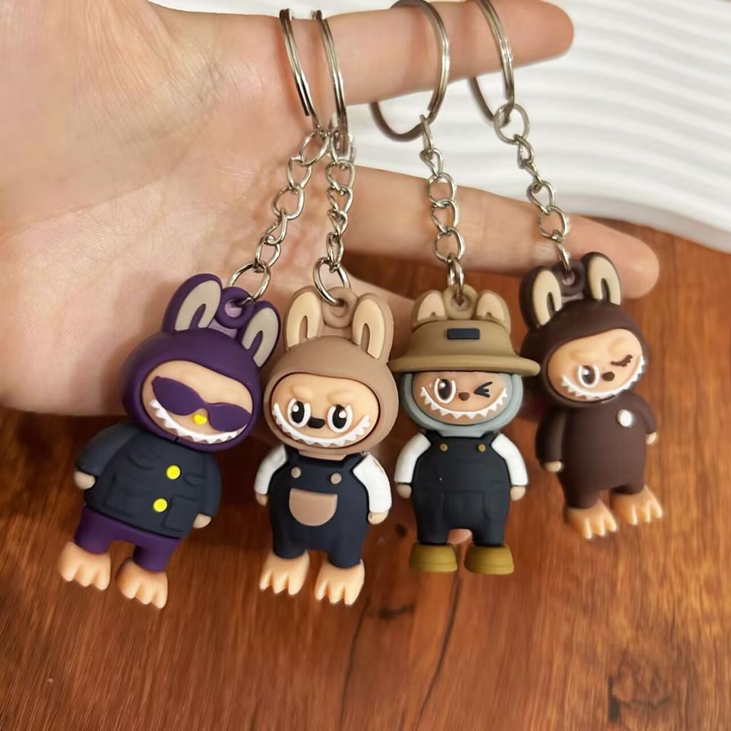 Labu Cloth Keychain Children's Student Schoolbag Pendant Kindergarten Children's Small Gifts Exquisite Pendant