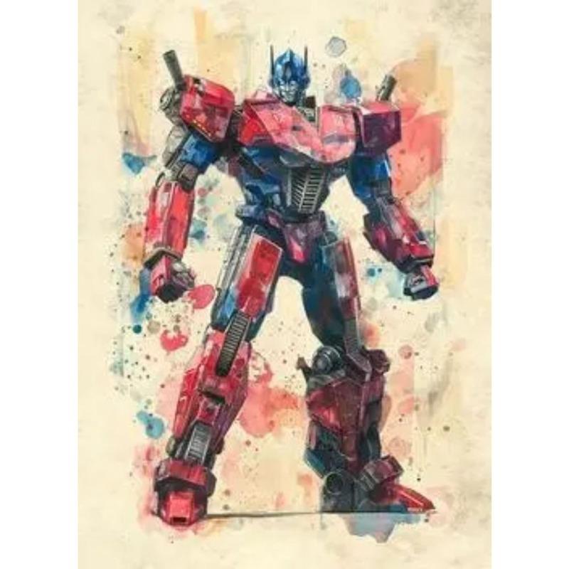 Transformers Bumblebee Optimus Prime Decorative Metal Plate Gift for Boys Wall Decor