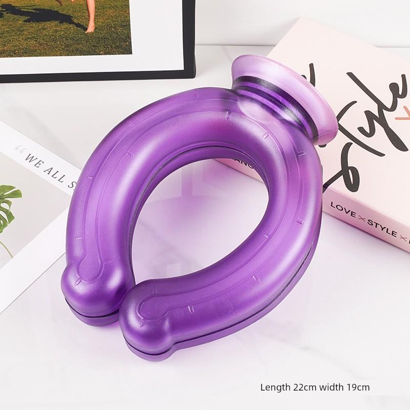 Hot Water Bottle with Water Filling, U-Shaped Heat Therapy, Thickened Explosion-Proof, Shoulder and Neck Physiotherapy, Neck-Specific Warm Water Bag