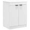 Bathroom Cabinet White 54 X 41 X 70 Cm Engineered Wood