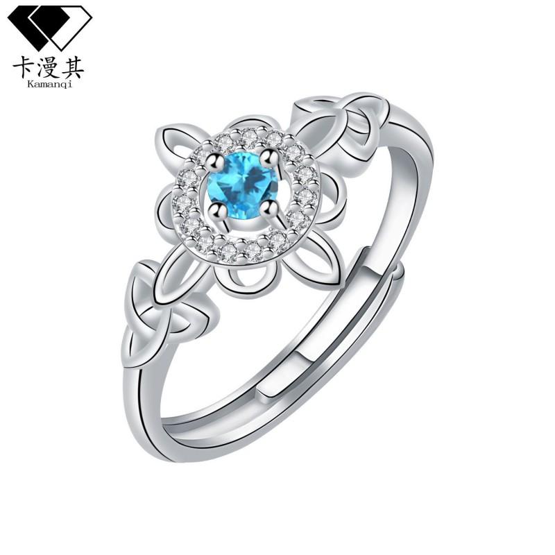 Adjustable Celtic Knot Ring Women Gold Plated Boho Minimalist Fashion Statement Jewelry
