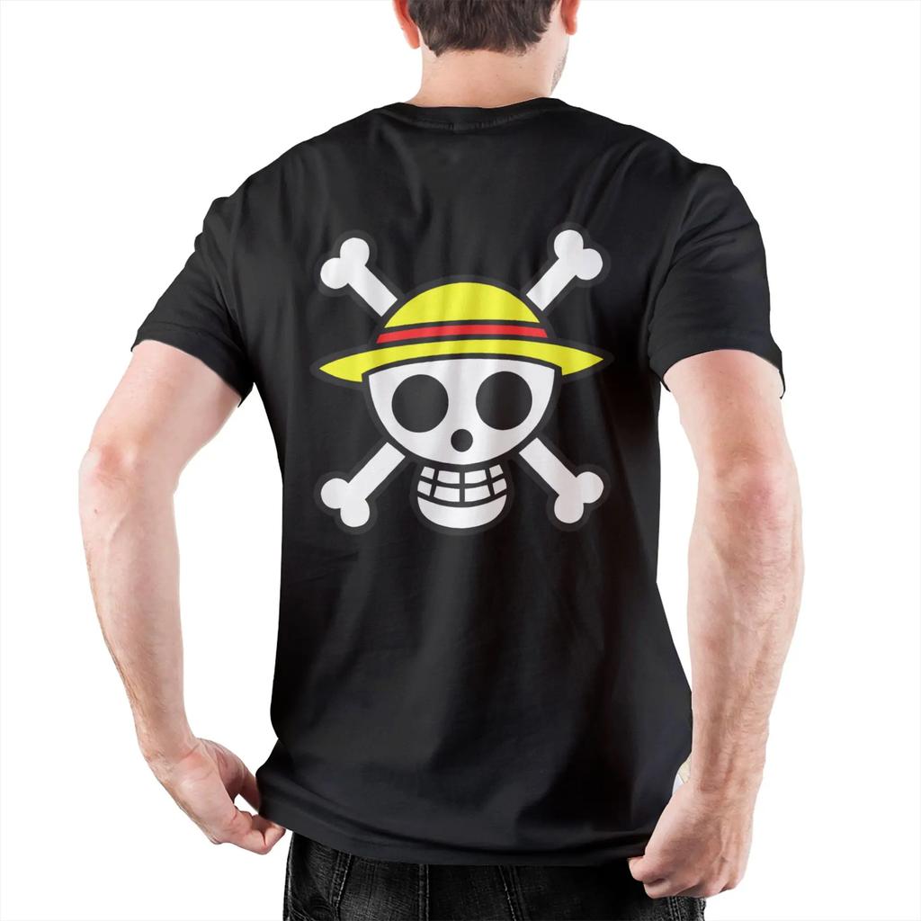 One Piece Anime T Shirt Unisex Unisex Cotton Short Sleeve Casual Top Summer Unisexga Graphic Print Loose Streetwear Cosplay Y2k Clothes