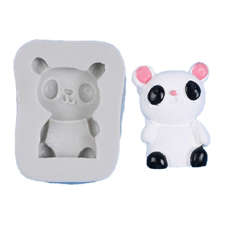 Food Grade Resin Soap Making Mould Safe Silicone Mold Lovely Cartoon Animal Charm Design Baking Craft Tool