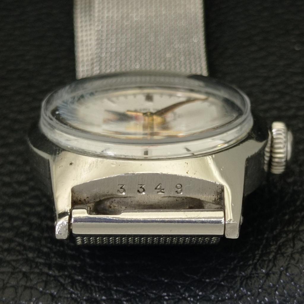 VINTAGE WEST END WATCH CO HAND-WINDING SWISS BOY WHITE DIAL WATCH A436449-2 R129-a436449