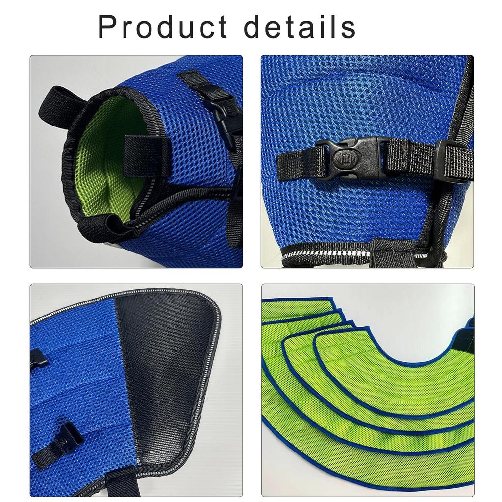 Adjustable Dog Collar Pet Elizabethan Collar AntiLicking Recovery Collar for All Breeds Soft Wound Protective Neck Cones
