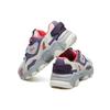 Fila Fusion Tracer Fabric Synthetic Leather Cowhide Suede Lace-Up Low-Top Dad Sneakers Women Sneakers Light-Purple T12W135207FGL