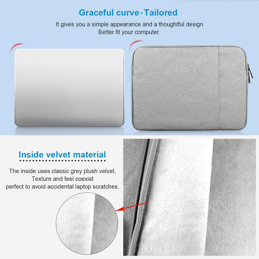 11 13 14 15.6 Inch Laptop Sleeve Case Shockproof Universal Notebook Protective Cover Wear Resistant for Lenovo/HP/Acer/Dell