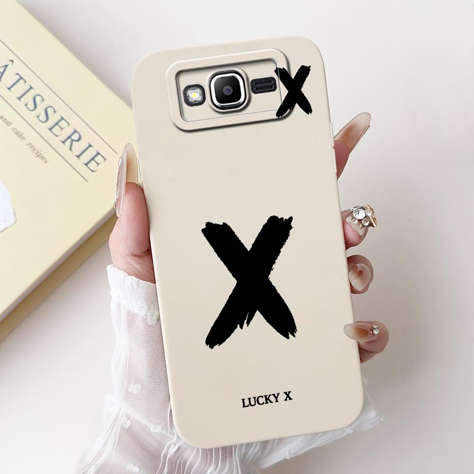 

For Samsung J2Prime G532F G532G Cover For Samsung Galaxy J2 Prime Case Simple Fashion Letters A-Z Pattern Design Silicone Bumper Samsung J2 Prime