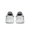 Nike Big Bamboo Shadow Horse Tracks Leather Abrasion Resistant Breathable Low top Skateboard Shoes Men's Gray White 355152-106(Team60-)