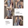 Sex Underwear Printed Cheongsam Nightclub Tight Sexy Hip Cheongsam Uniform Temptation Sex Suit One Piece